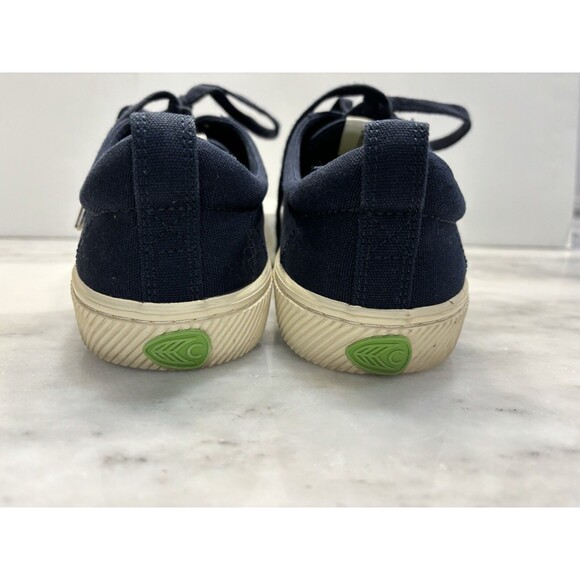 Cariuma Rio Brazil Low Navy Canvas Sneakers Shoe Mens 12 Women’s 13.5 Blue - Picture 11 of 12